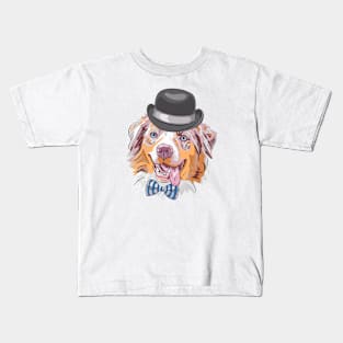 Red Australian Shepherd breed Kids T-Shirt